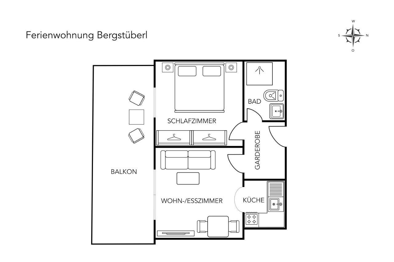 Ferienwohnung Bergstueberl Oberstdorf Ngoại thất bức ảnh